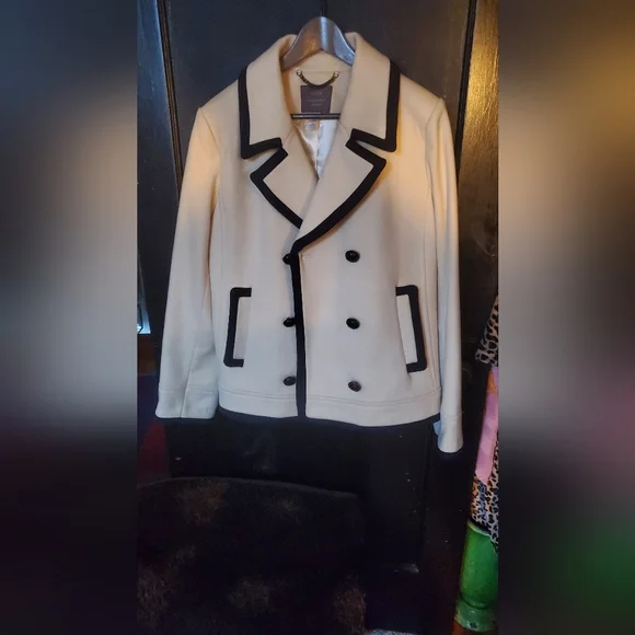 J CREW NELLO GORI WOOL PEACOAT NWOT SIZE 16 - Picture 1 of 6